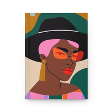 Load image into Gallery viewer, Fly Hat Girl Hardcover Journal Matte
