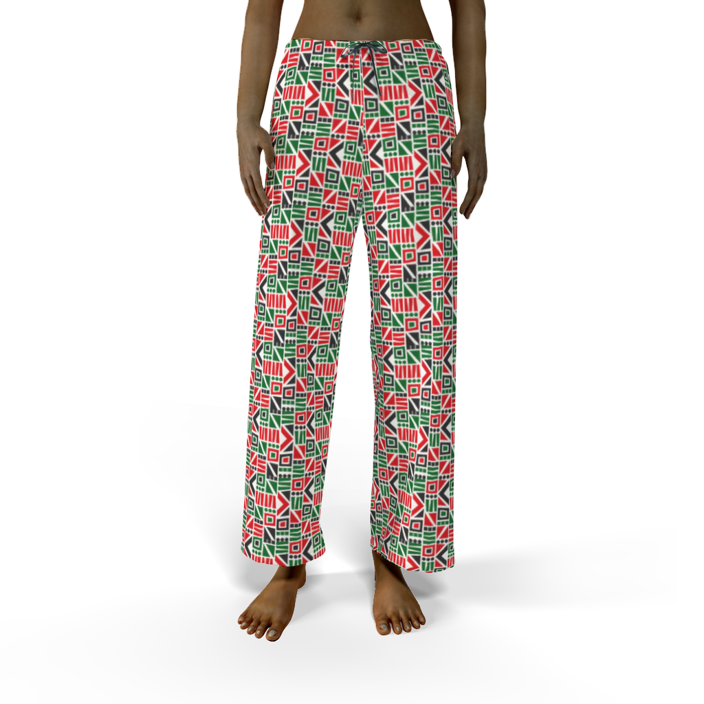 Kwanzaa - Colorful Pajama Pants