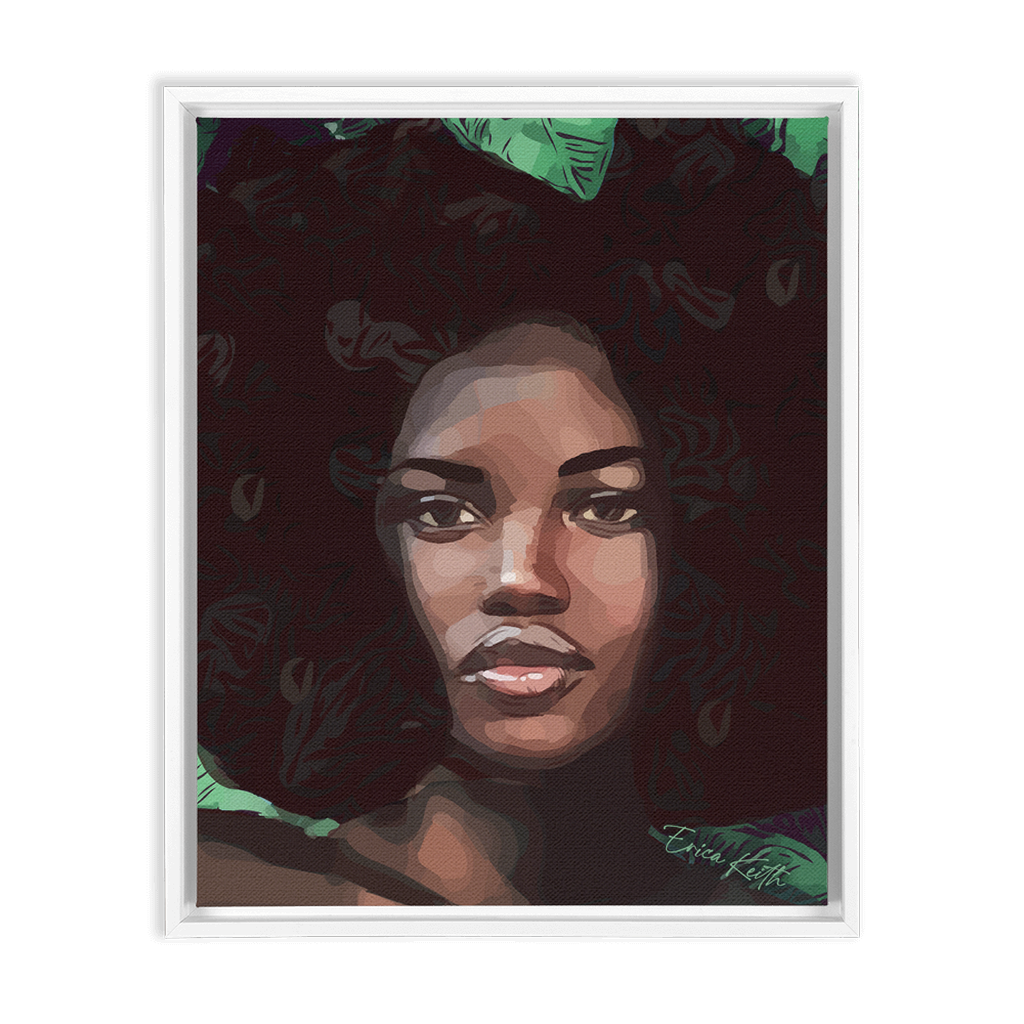 Eve - Framed Canvas Wraps