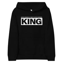 Load image into Gallery viewer, MLK KING Hoodie for Kids Revised
