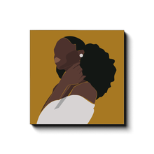 Load image into Gallery viewer, Brown Skin Girl Canvas Wraps
