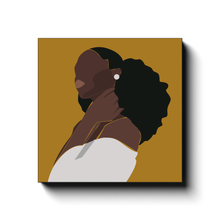 Load image into Gallery viewer, Brown Skin Girl Canvas Wraps
