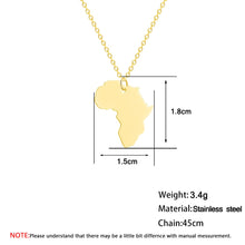 Load image into Gallery viewer, Africa Map Flag Pendant
