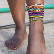 Load image into Gallery viewer, Handmade Beaded Anklet
