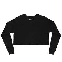Load image into Gallery viewer, Black Vibes Crop Sweatshirt
