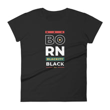 Load image into Gallery viewer, Born Blackity Black Tee
