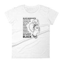 Load image into Gallery viewer, Black Mixed with Black Tee
