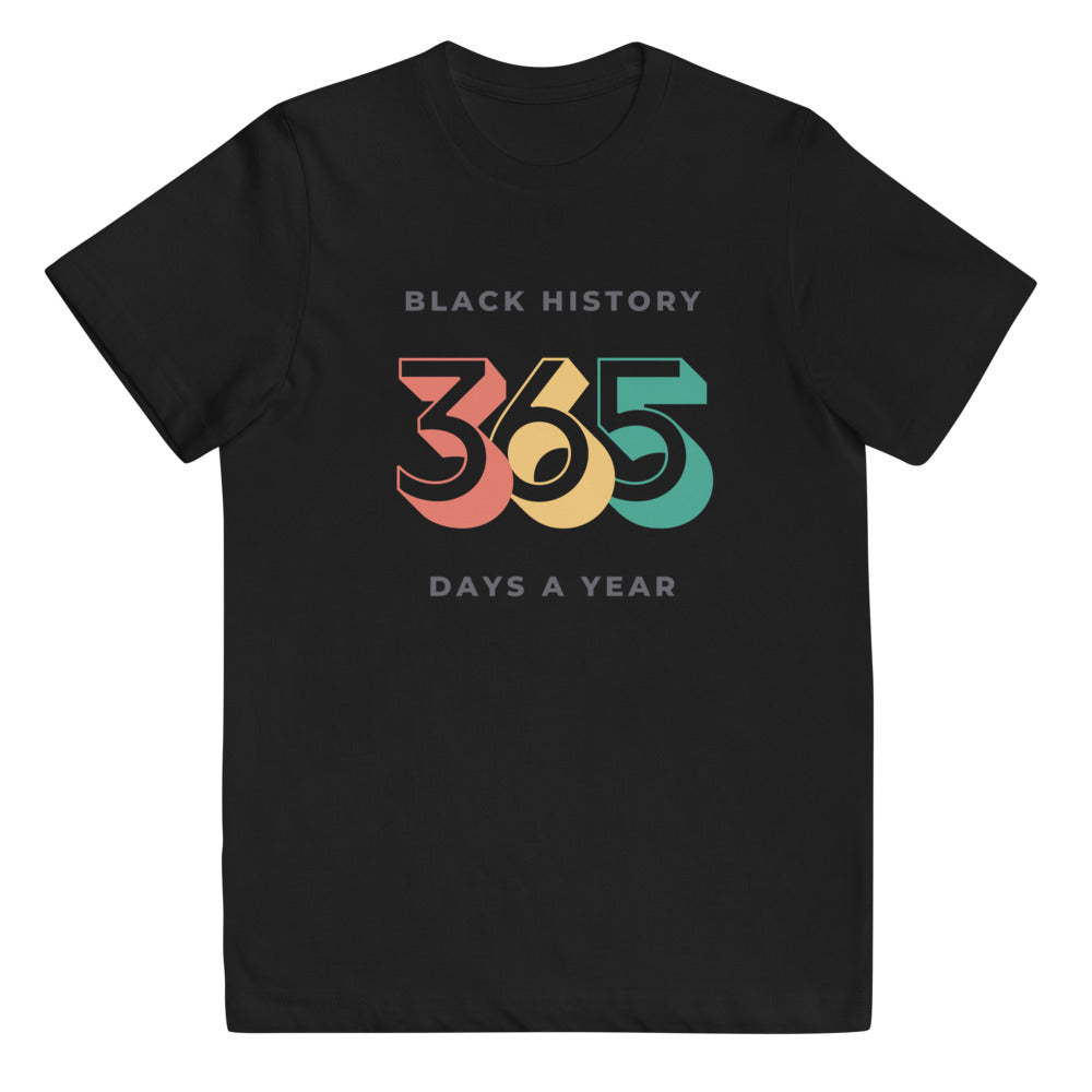 Black History 365 Tee for Youth