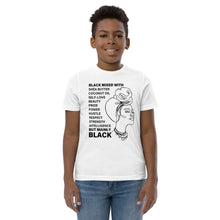 Load image into Gallery viewer, Black Mixed with Black Tee for Youth
